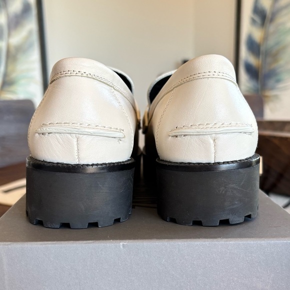 ZADIG & VOLTAIRE Joecassin Loafers in Ice color with Black Sole - Picture 4 of 12